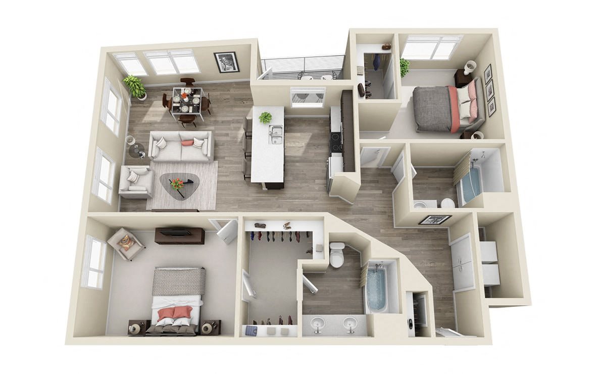 1000 South Broadway Apartments Silverton Floor Plan 1000 South Broadway Apartments Silverton Floor Plan